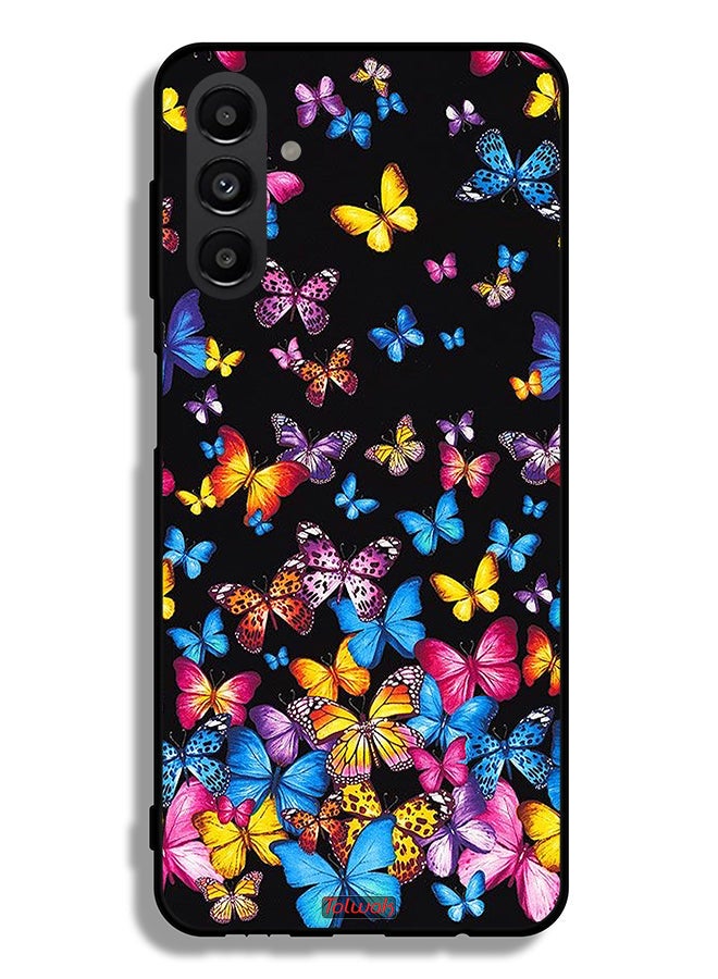 Tolwak Samsung Galaxy A13 5G Protective Case Cover Colorful Butterflies - Image 1