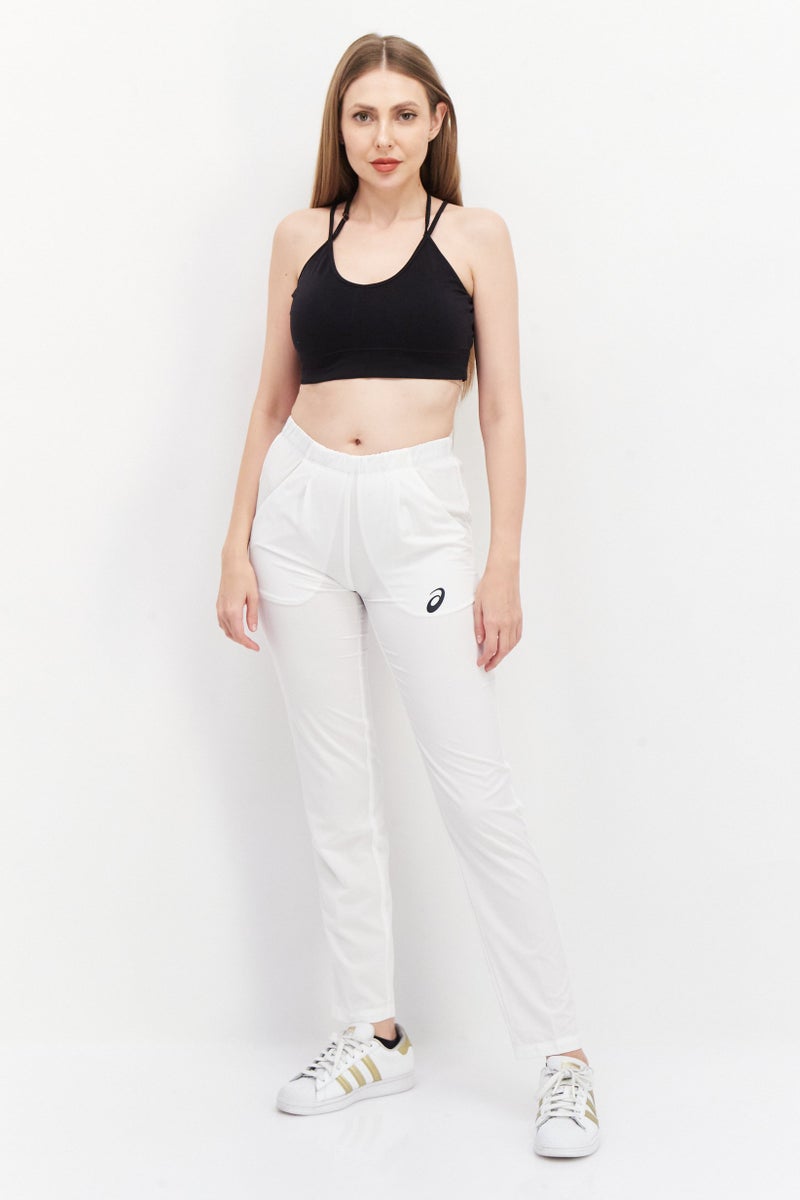 asics Women Sportswear Fit Tennis Pants, White - Image 2
