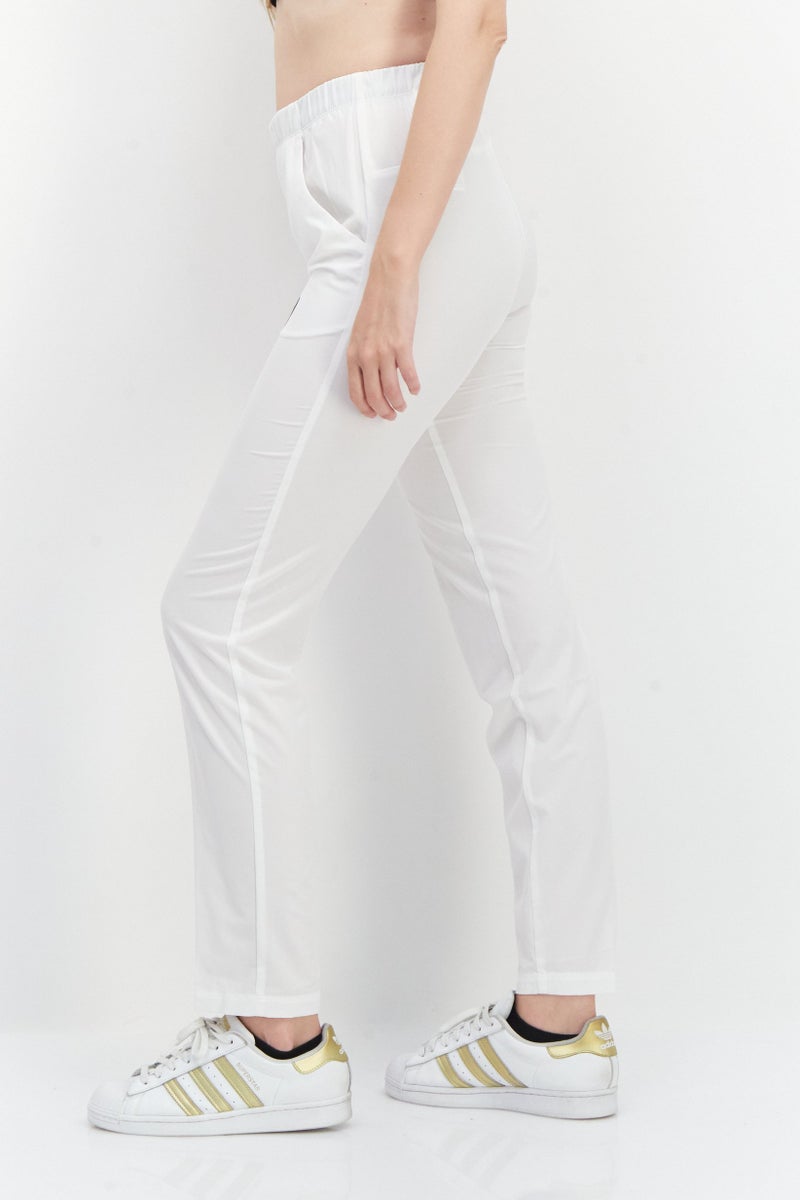 asics Women Sportswear Fit Tennis Pants, White - Image 4