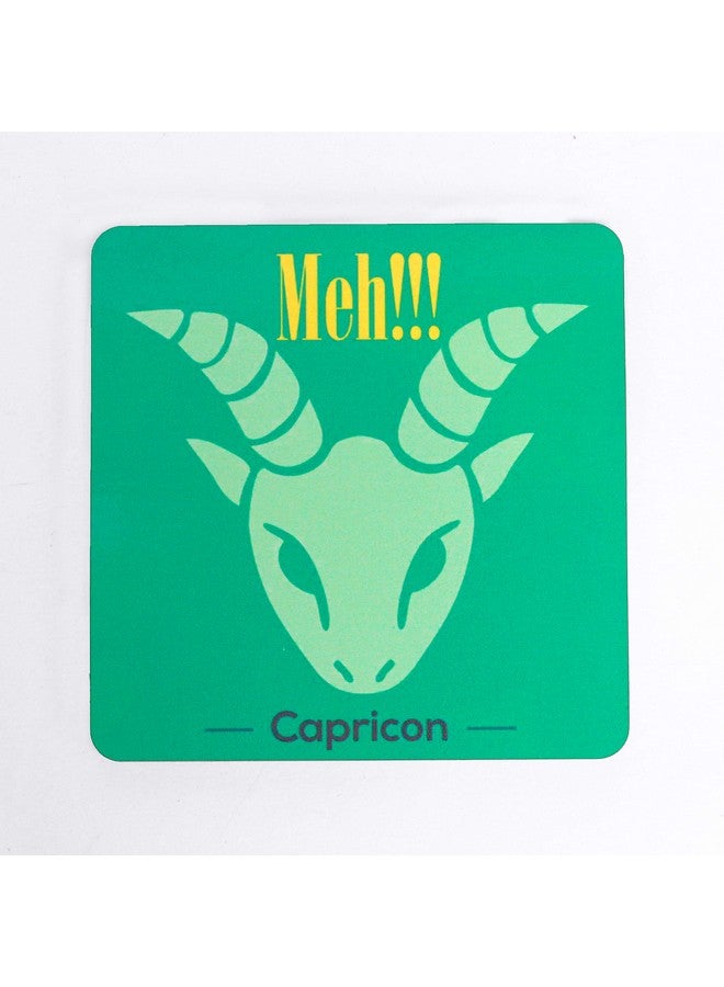 Inside Out Innovative Designs Quirky Capricorn Coaster for Cups/Glasses - Image 1