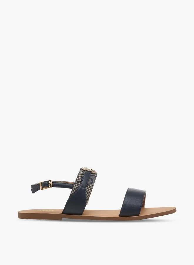 Celeste Women Printed Buckle Closure Sandals