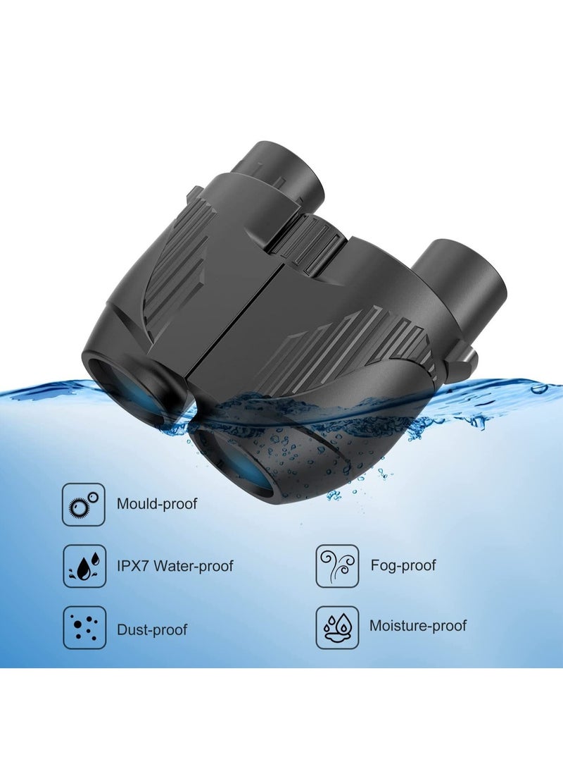 Generic Rodcirant Binoculars 20x25 for Adults and Kids, High Power Easy Focus Binoculars with Low Light Vision, Compact Binoculars for Bird Watching and Travel (Black)  - Image 4