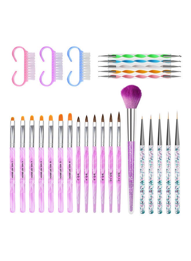 NIBEMINENT Nail Art Tool Set Multicolour - Image 1