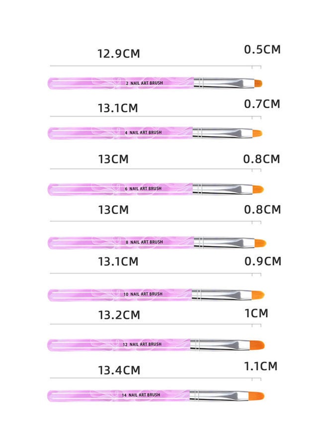 NIBEMINENT Nail Art Tool Set Multicolour - Image 5