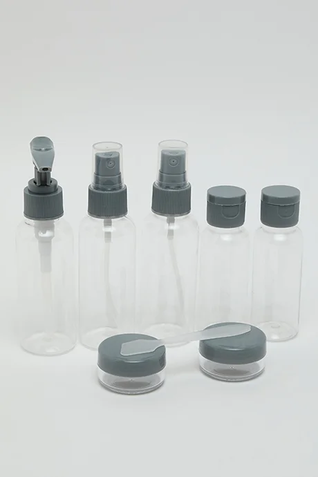 R&B 7 Pack Refilling Bottle Set