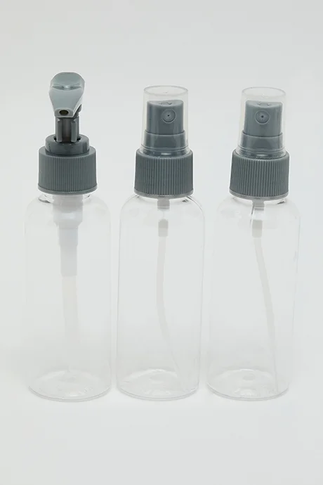 R&B 7 Pack Refilling Bottle Set