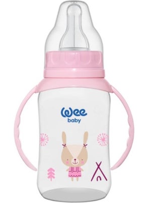 744 Pink Classic Handled PP Feeding Bottle 150 ml 6-18 Months - pzsku/ZE6DE884248FB4CE076C0Z/45/_/1731046573/1de724cf-52a0-442a-ab53-bd6dd6c4e813