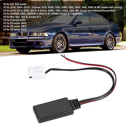 Fydun Module Bluetooth for E60-E61 Bluetooth - Car Bluetooth for o Aadapter, 12Pin Car Bluetooth Module AUX‑in Cable Adapter Fit for E61 E62 E60 - Image 3