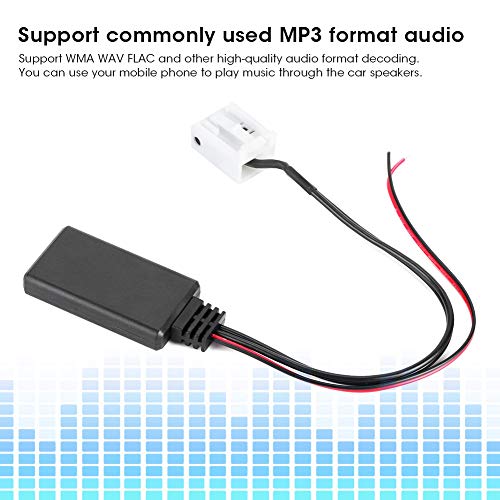 Fydun Module Bluetooth for E60-E61 Bluetooth - Car Bluetooth for o Aadapter, 12Pin Car Bluetooth Module AUX‑in Cable Adapter Fit for E61 E62 E60 - Image 2