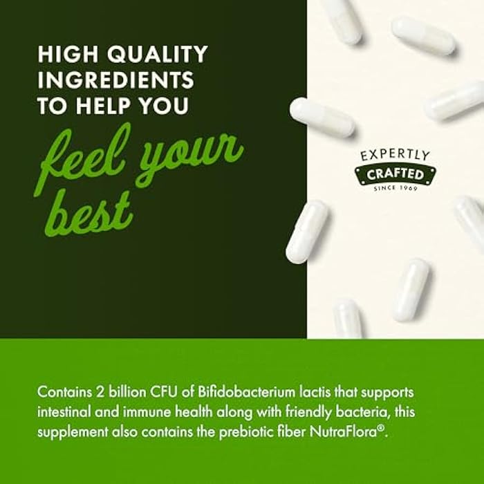 Swanson Prebiotic + Probiotic Fiber Digestive and Immune Health Supplement for Gut-Health-Conscious Adults with 500 Million CFU (60 Vegan Capsules, 2 Pack) - Image 5