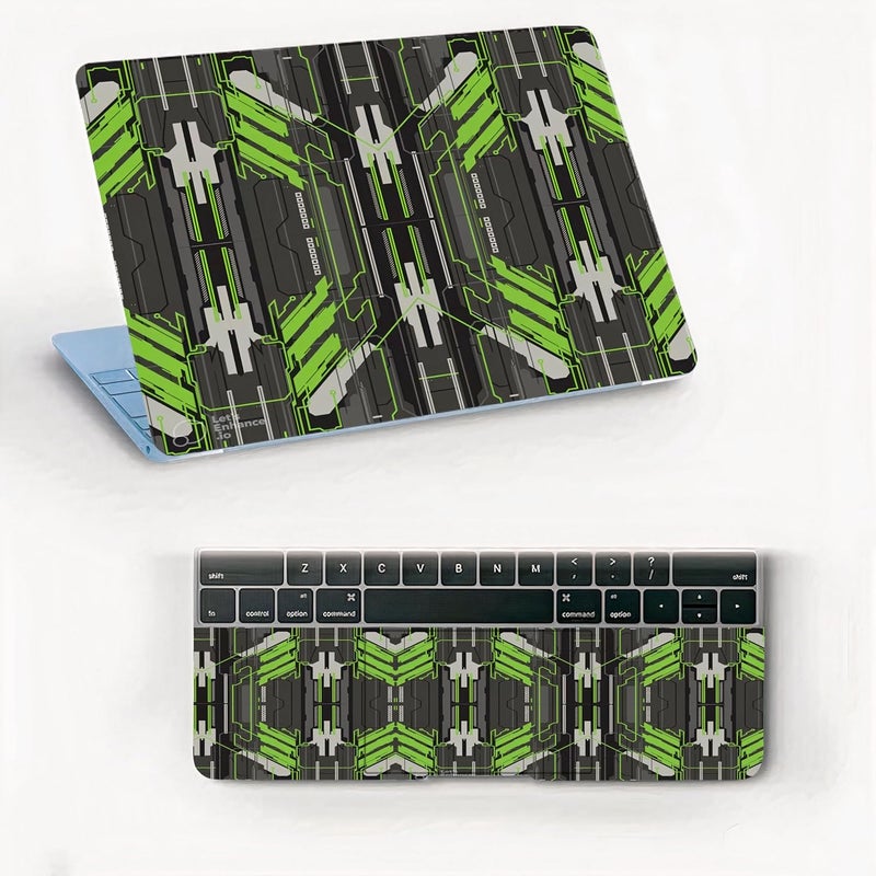 AtOdds Laptop Skin Sticker | Compatible for 14.6 inch Laptop - Notebook - MacBook | Bubble Free Application | Scratchproof Matte Finish | Full Body Coverage (Design-78) - Image 1