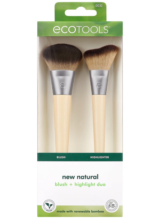 Eco Tools New Natural Blush & Highlight Duo  - Image 1