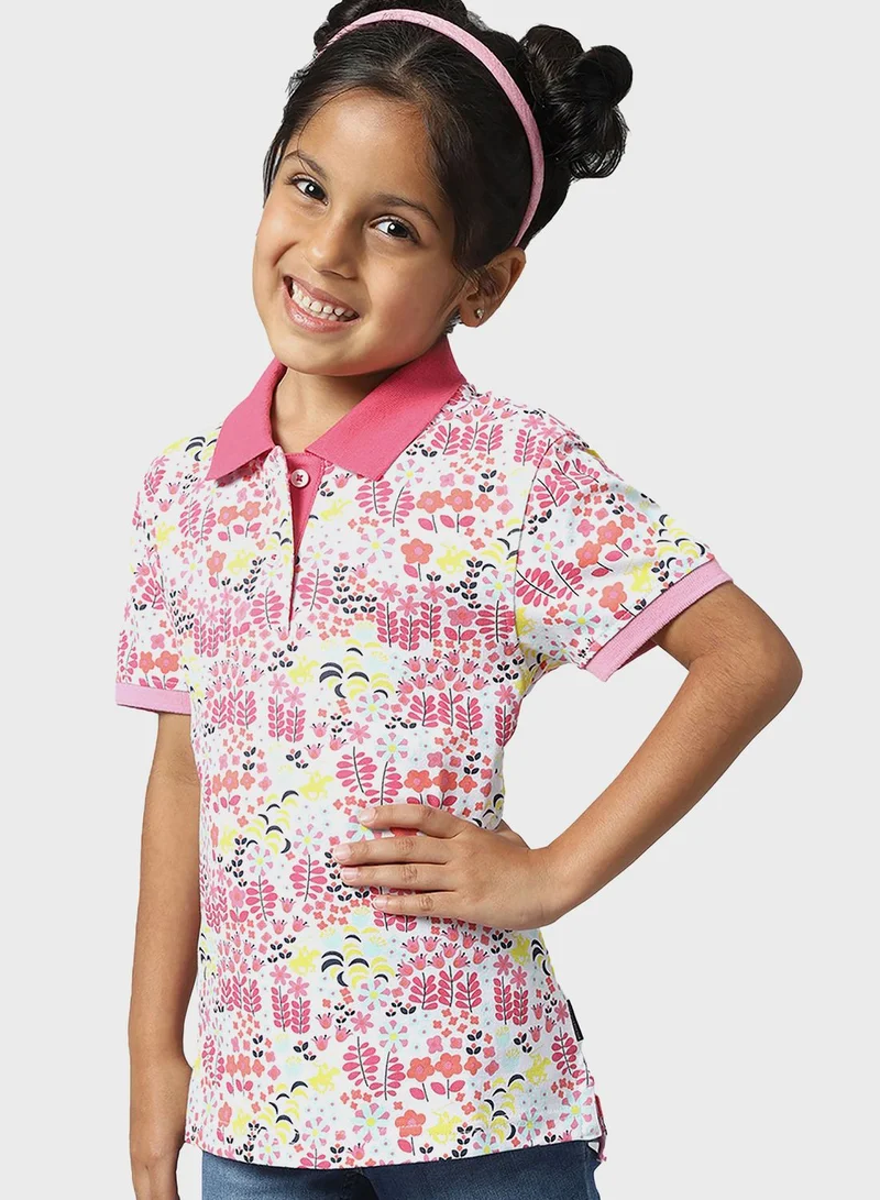 bhpoloclub Youth Printed Polo
