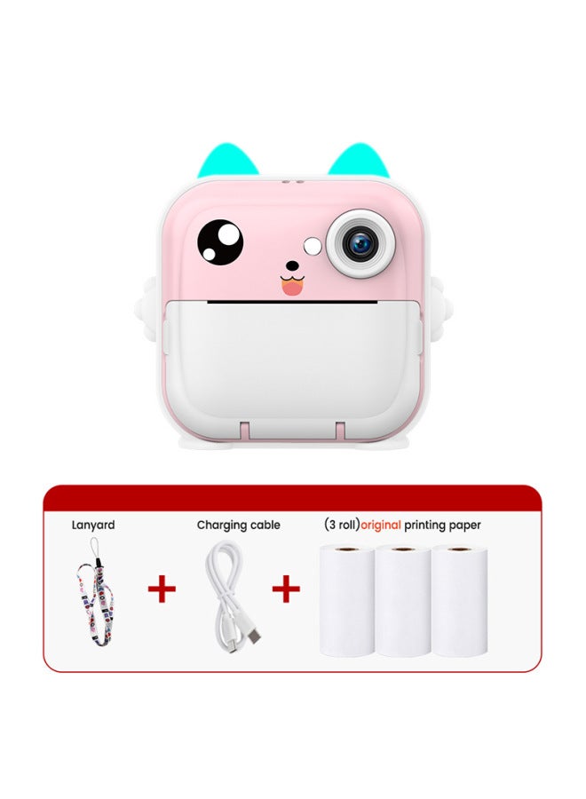نيوترل كاميرا بولارويد جديدة Q5 الممتعة للأطفال - كاميرا رقمية صغيرة لطباعة الصور الحرارية بتصميم كرتوني - هدية دفعة - Image 1