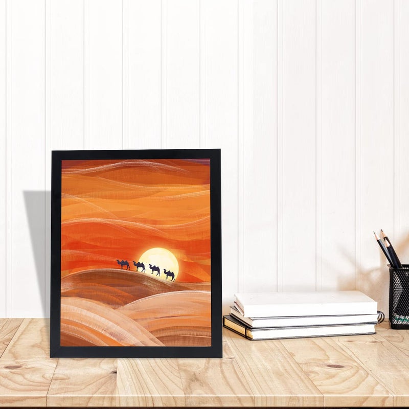 NAOKBOEE 11x16 Picture Frame in Black  Photo Frames with Plexiglass  Horizontal and Vertical Formats for Wall Mounting - Image 5