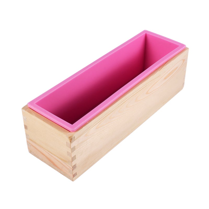 Rectangle Silicone Liner: 220°C Heat Resistant Reusable Soft Silicone Liner - Non-toxic Non-stick Soap Mould for DIY Making - Image 3