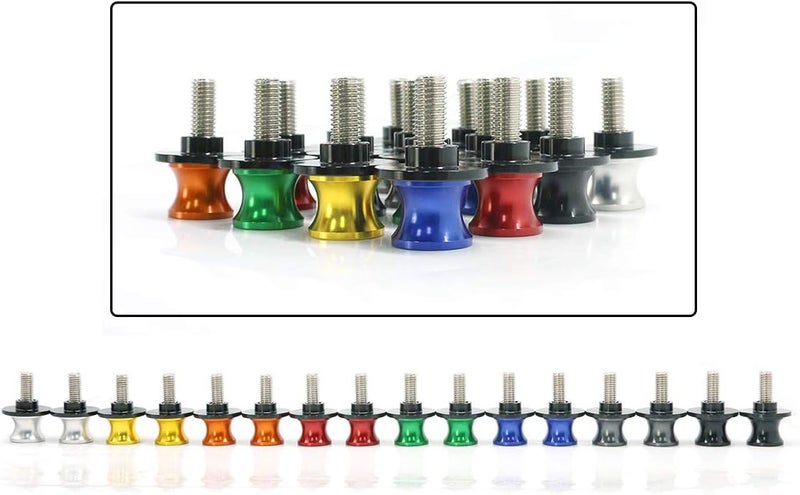 COPART 2pcs 8MM M8 Motorcycle Swingarm Spools Sliders CNC Swing Arm Stand Screw for Kawasaki Z650 Z800 Z900 Z1000 Z900 Z800 - Image 3