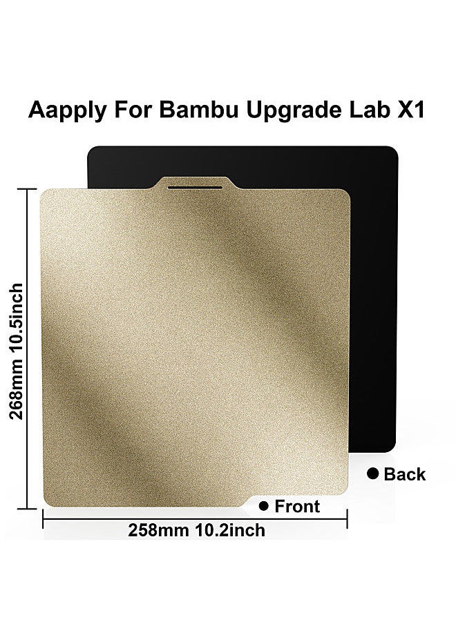Two Trees - PEI Printing Plate Kit Compatible with Bambu Lab X1/P1P 3D Printer Accessory Ultra-high Adhesion Strong Magnetic Build Platform 268*258mm Suitable for PLA ABS ASA PETG TPU PC PA Filament - Image 1