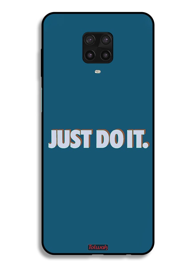 Tolwak Xiaomi Redmi Note 9 Pro Protective Case Cover Just Do It - Image 2