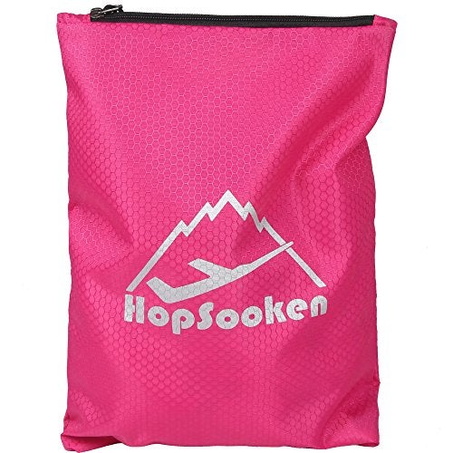 Hopsooken 5 Set Packing Cubes for Travel Large Suitcase Luggage Organizer Bags Travel Accessories Vacation 4 Cubes 1 Laundry Pouch Bag (Rose) - Image 5