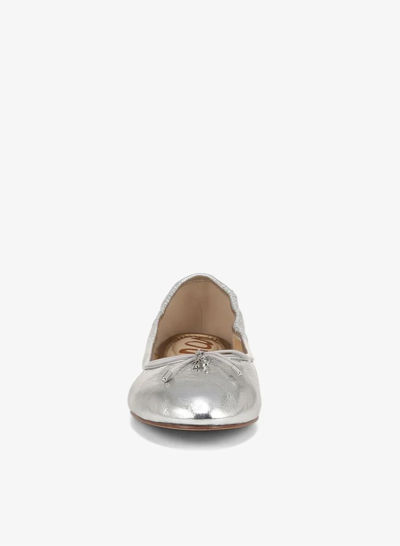 Sam Edelman SILVER Felicia Ballet Flat for Women | Best Price UAE
