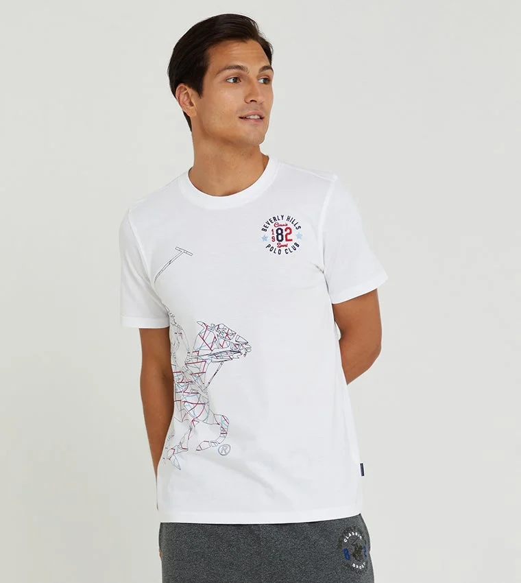 Beverly Hills Polo Club Crew Neck Short Sleeve T-Shirt