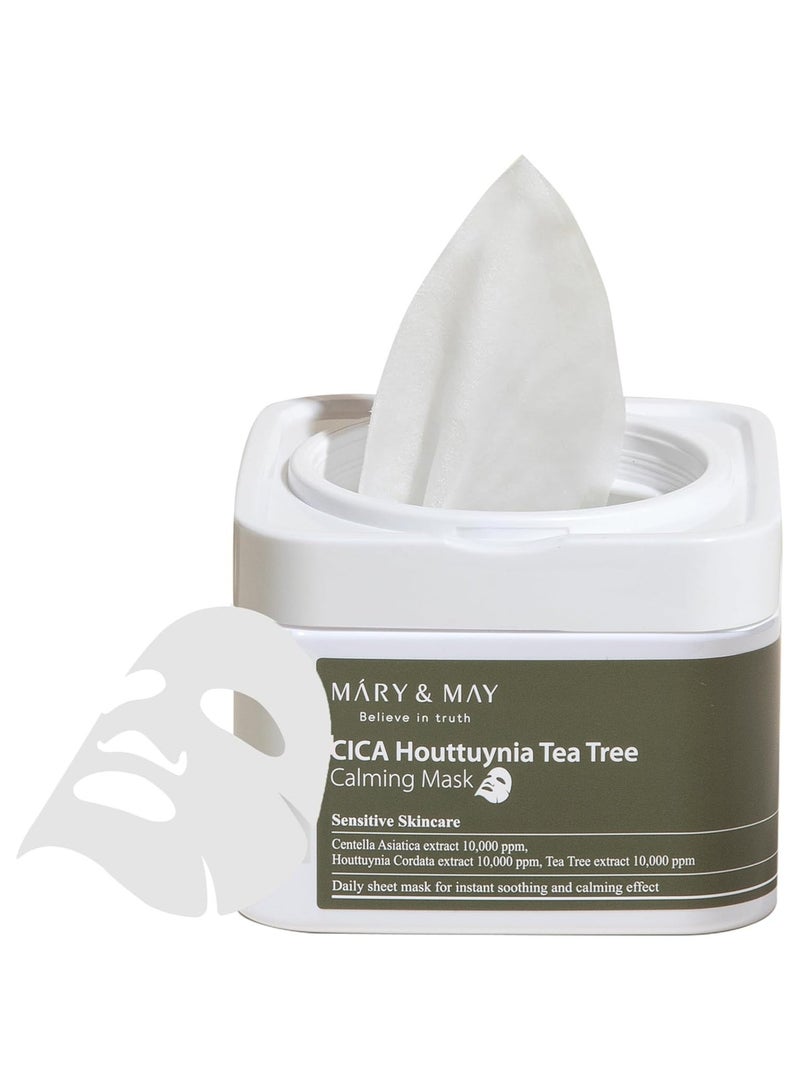 Mary & May CICA Houttuynia Tea Tree Calming Mask, 400g - Image 1