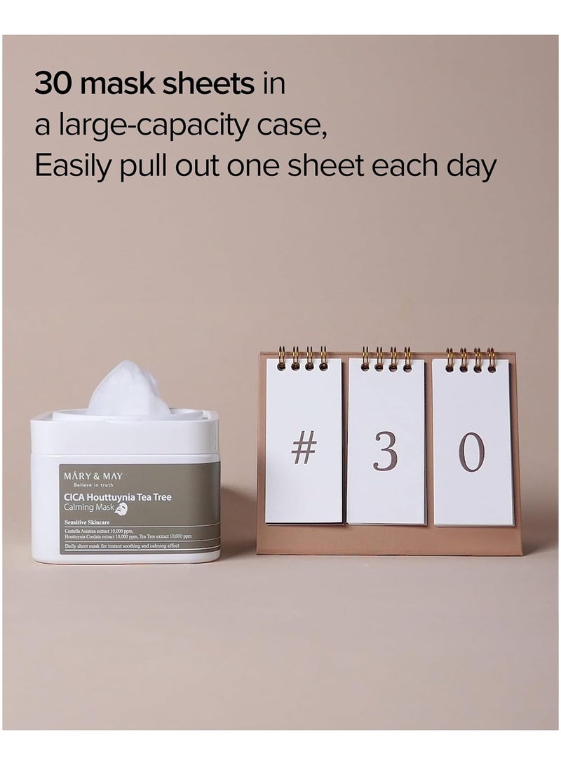 Mary & May CICA Houttuynia Tea Tree Calming Mask, 400g - Image 5