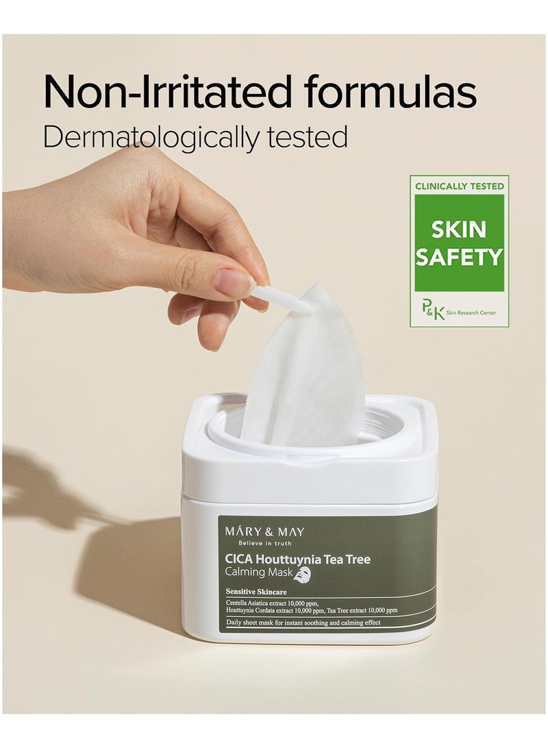 Mary & May CICA Houttuynia Tea Tree Calming Mask, 400g - Image 2