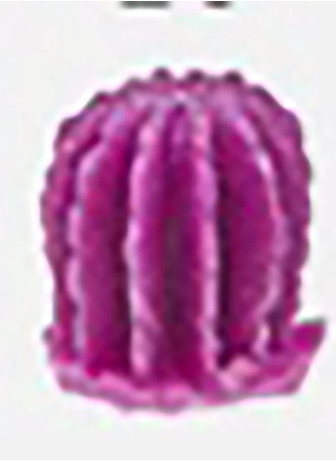 ستايلي 1 Pc Purple Cactus Shape Single Wick Candle