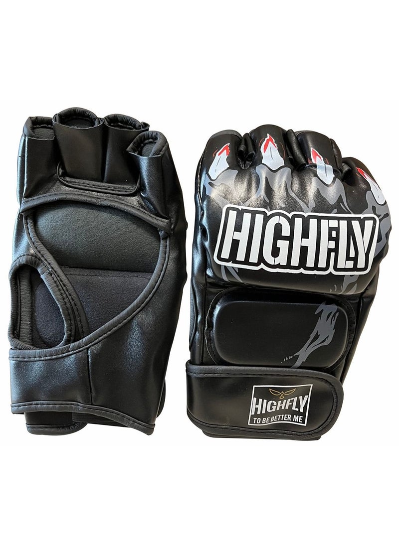 HIGHFLY Half-Finger Gloves HLY-HGBG  - Image 2