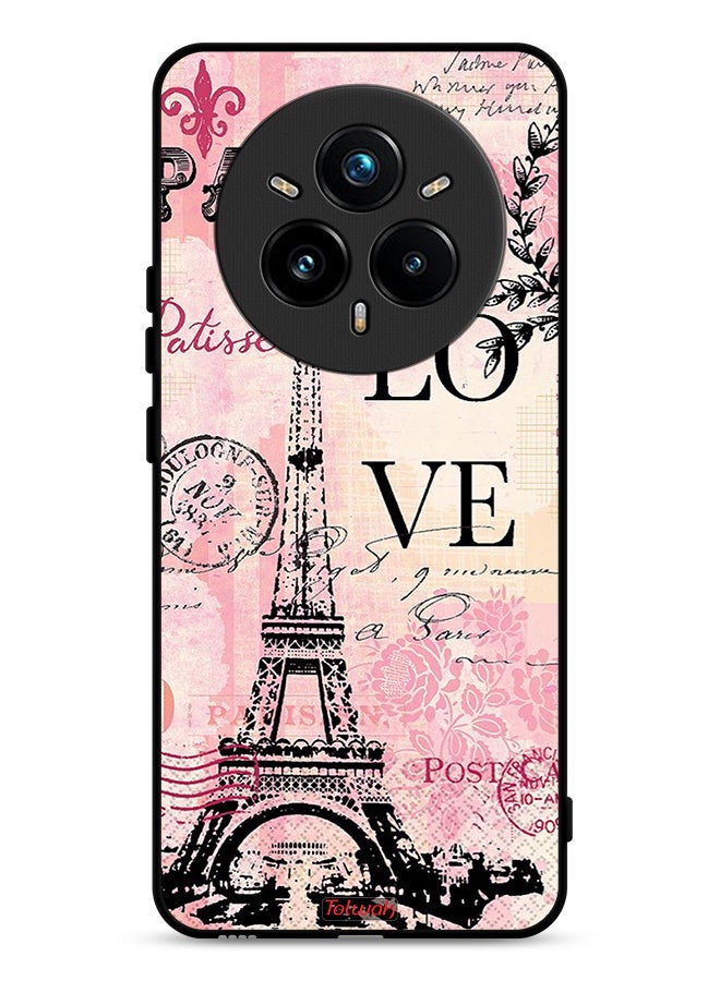 Tolwak Realme 14 Pro Plus 5G Protective Case Cover Paris Love