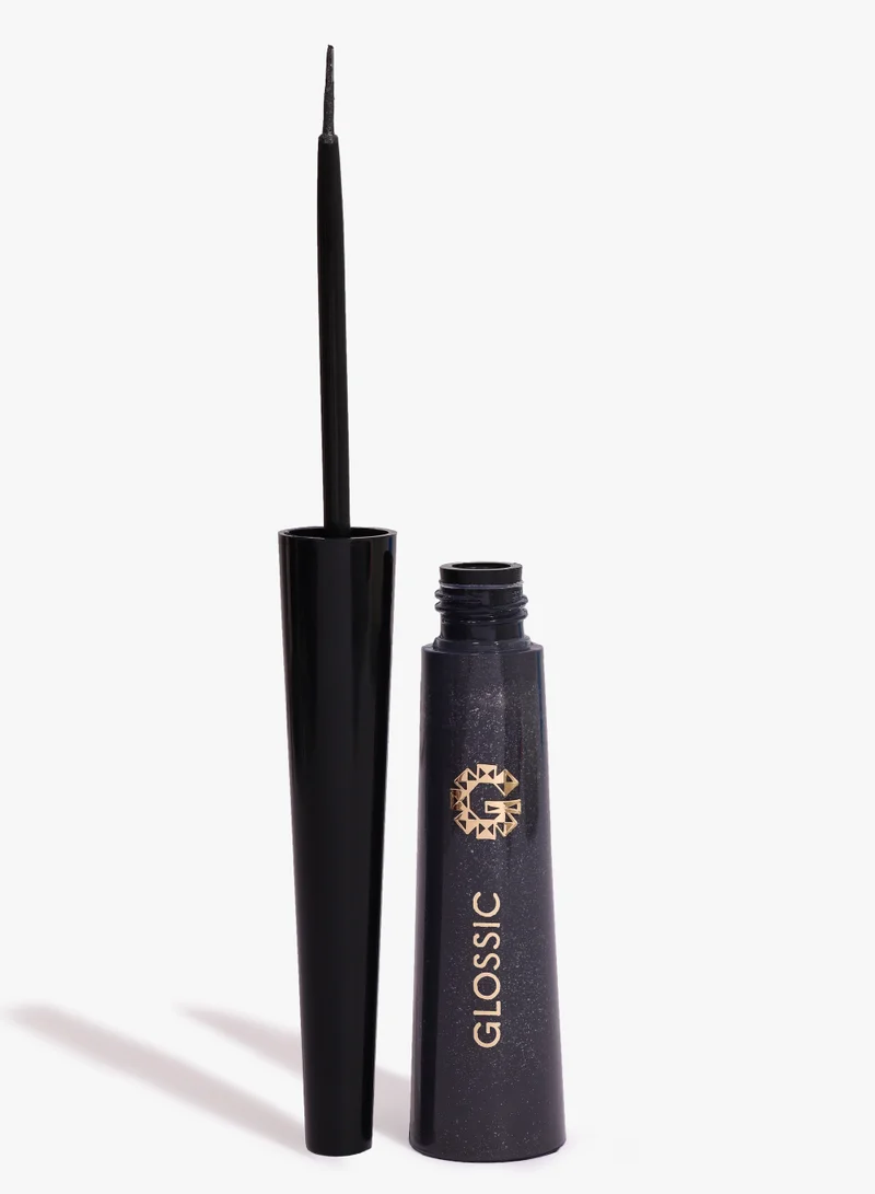 GLOSSIC Shimmer Liquid Eyeliner, Grey Crystal