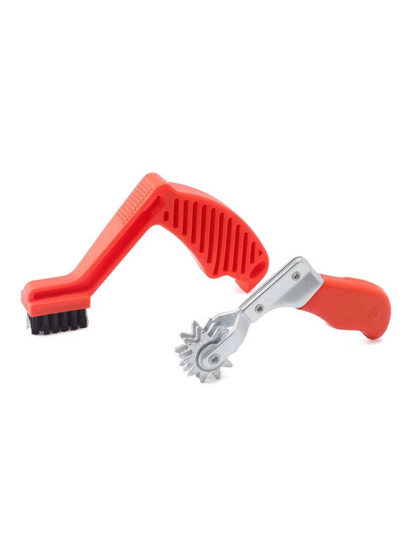 Zikra Polishing Pad Conditioning Brush Set, Wool Buffing Pad Cleaning Spur Tool, Foam Pad Brush, Professional Car Buffing Pad Cleaning Tools for Wool and Foam Pads. - Image 1