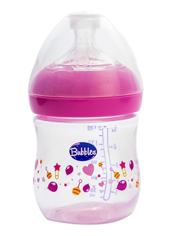 Bubbles Natural feeding bottle 150ml (Rose) - pzsku/ZE6E021DEF520A11B0497Z/45/_/1735341627/2addf510-47d2-46d5-af96-23c1181d6f37