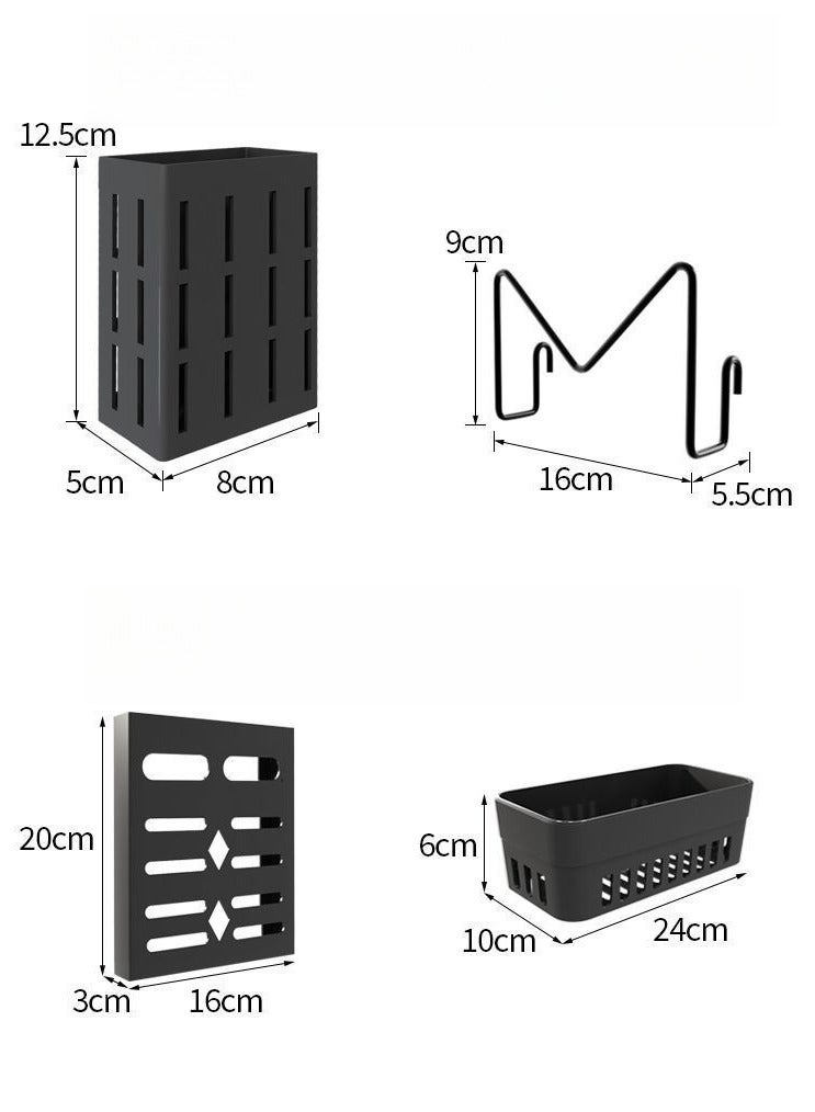 Dish Drying Rack - Large Over The Sink Dish Drainer Drying Rack , Large Capacity Stainless Steel Dish Rack, Multifunctional Kitchen Organizers and Storage Rack, 85cm-Single layer Black