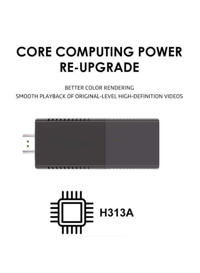 4K Smart HDMI Streaming Media Player with Quad-Core Processor, Dual-Band 2.4GHz & 5GHz WiFi, Wireless Display Receiver with Remote Control, Ultra HD Home Entertainment Device for Video Streaming, Screen Mirroring and Media Playback - Image 3