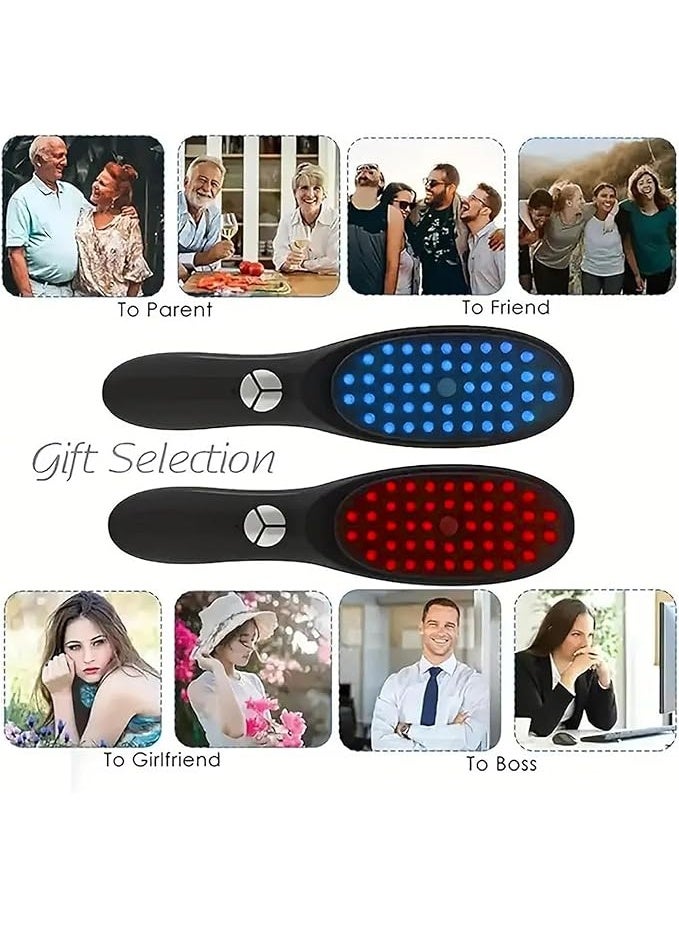 Generic TheraBrush Electric Hair Growth Brush – Vibration & Steam Technology – Scalp Massage & Styling Tool – Code 6931  - Image 1