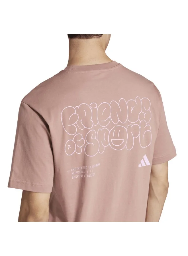Adidas adidas M L VERB FOS T Red Training T-SHIRTS for Men - XS