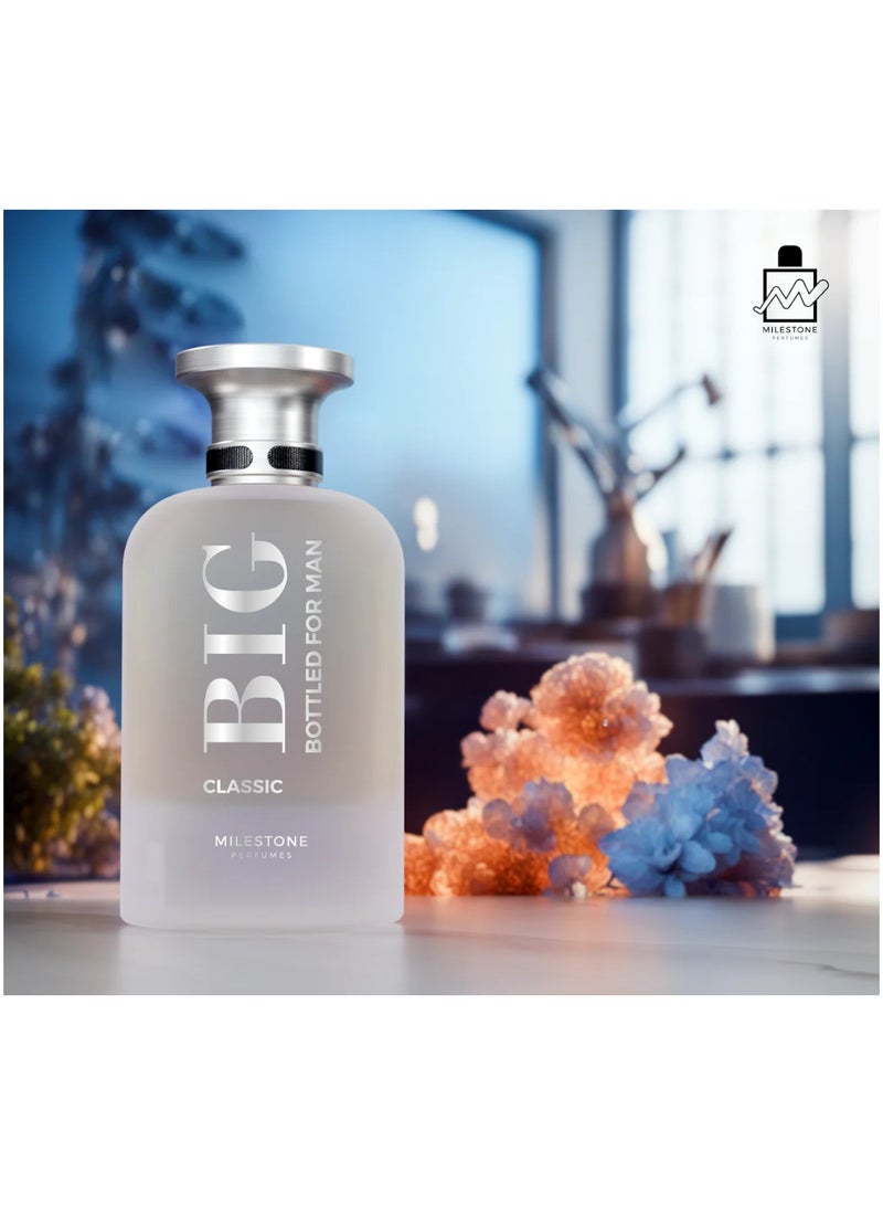 مايلستون بيج بوتلد كلاسيك او دي بيرفيوم رجالي - 100 مللي - Image 4