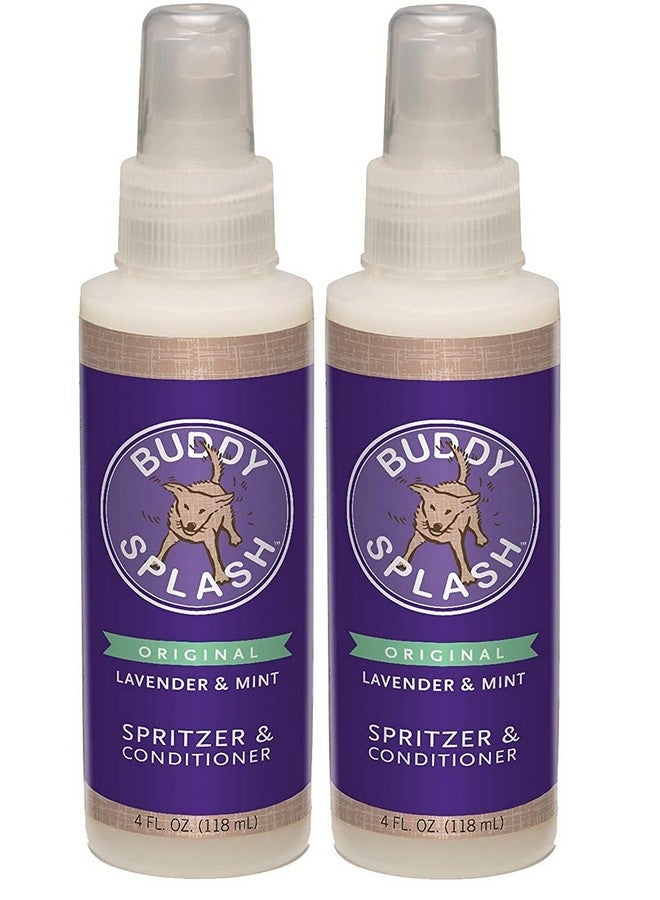 WUTSAR Buddy Splash 2 Pack Of Original Lavender And Mint Spritzer And Conditioner, 4 Fluid Ounces Each - Image 1