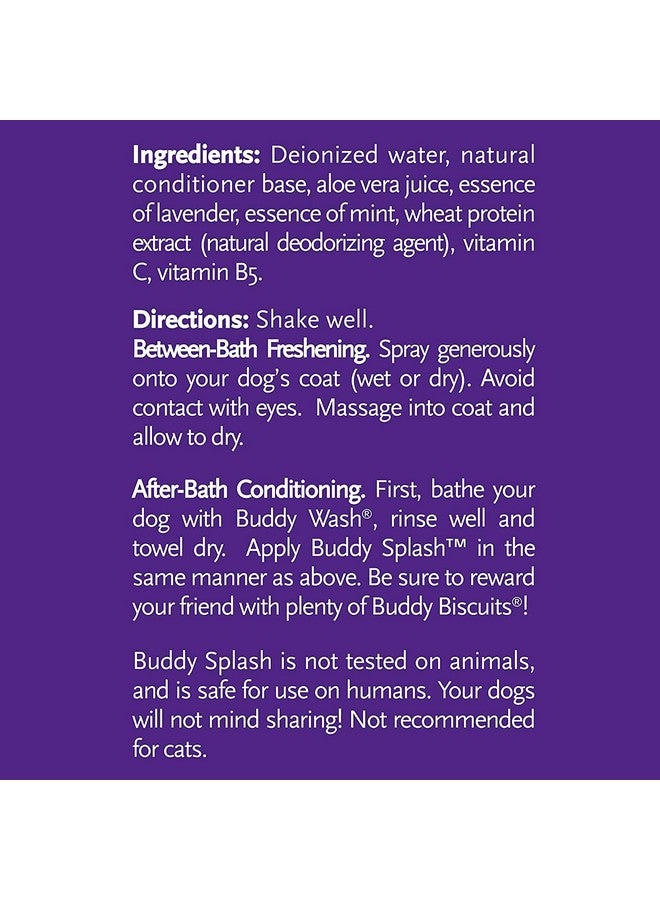 WUTSAR Buddy Splash 2 Pack Of Original Lavender And Mint Spritzer And Conditioner, 4 Fluid Ounces Each - Image 4
