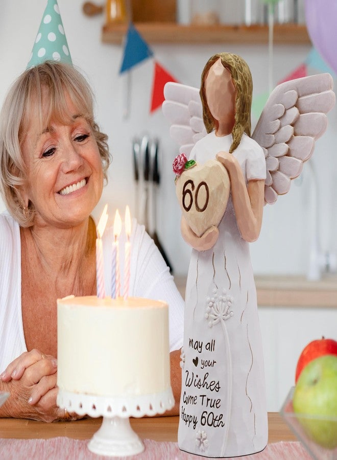 AcowSpt 60th Birthday Gifts for Women, Gifts for 60th Birthday Women, Sculpted Hand-Painted Figurine - Image 2