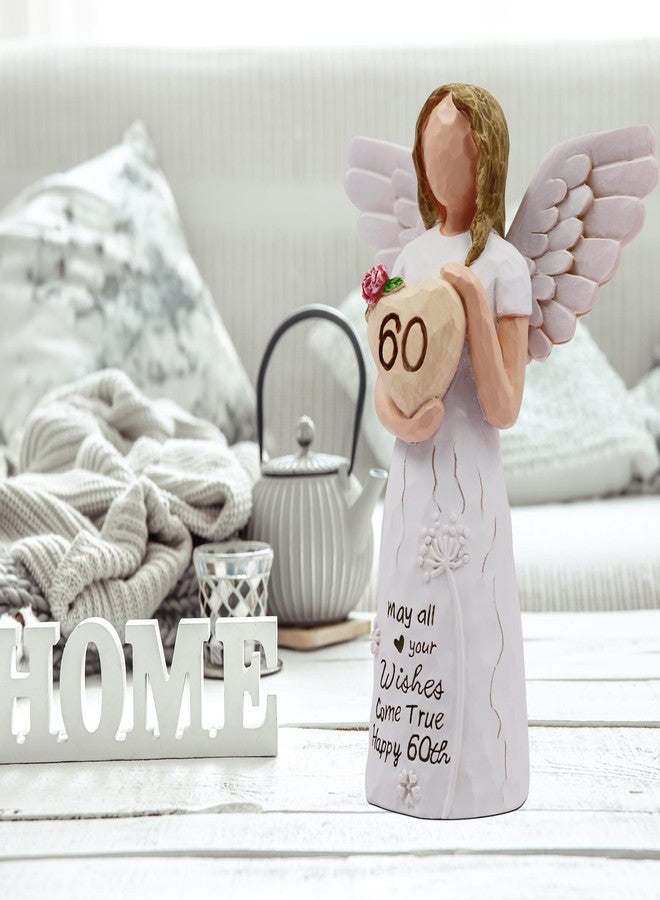 AcowSpt 60th Birthday Gifts for Women, Gifts for 60th Birthday Women, Sculpted Hand-Painted Figurine - Image 5