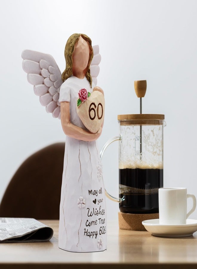 AcowSpt 60th Birthday Gifts for Women, Gifts for 60th Birthday Women, Sculpted Hand-Painted Figurine - Image 4