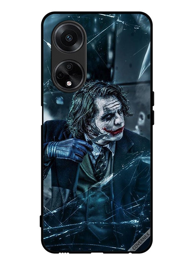 Covernex Protective Case Cover For Oppo A98 5G He Is So Serious Behind Cracked Glass - Image 1