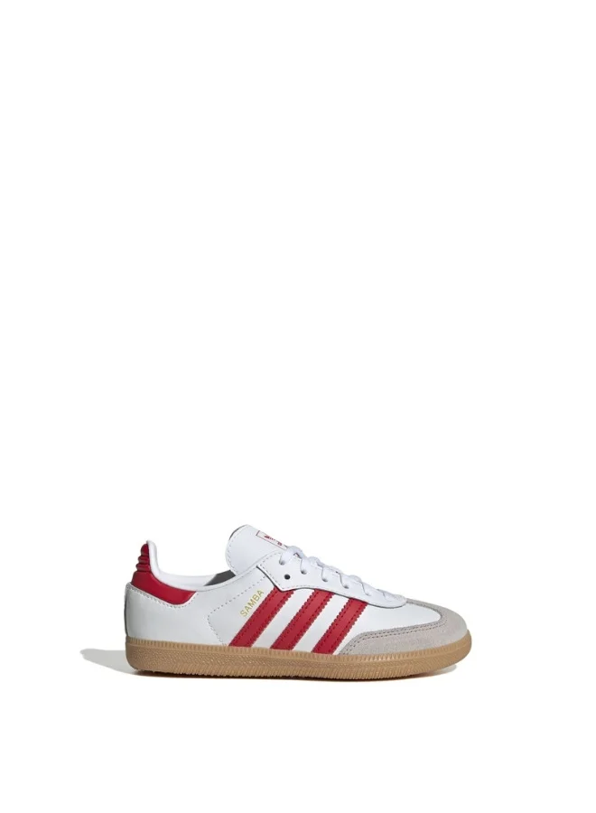 adidas أديداس سامبا OG C U أبيض للأطفال