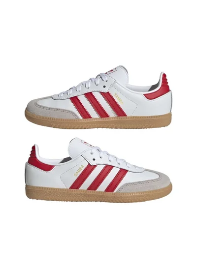 adidas أديداس سامبا OG C U أبيض للأطفال