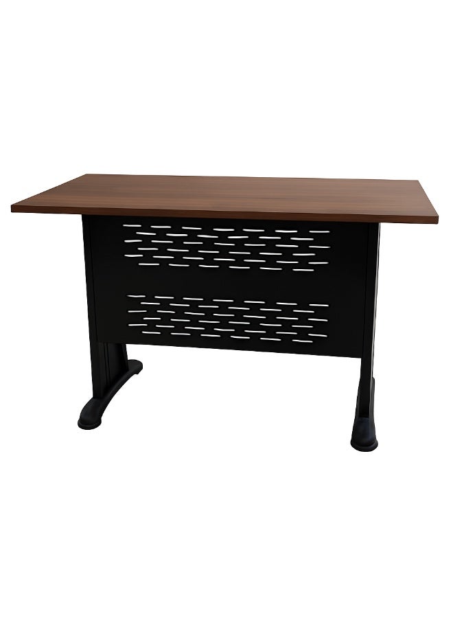 راما أوفيس فرنيتشر مكتب مكتب بطول 1 متر – سطح خشبي وهيكل معدني - Image 2