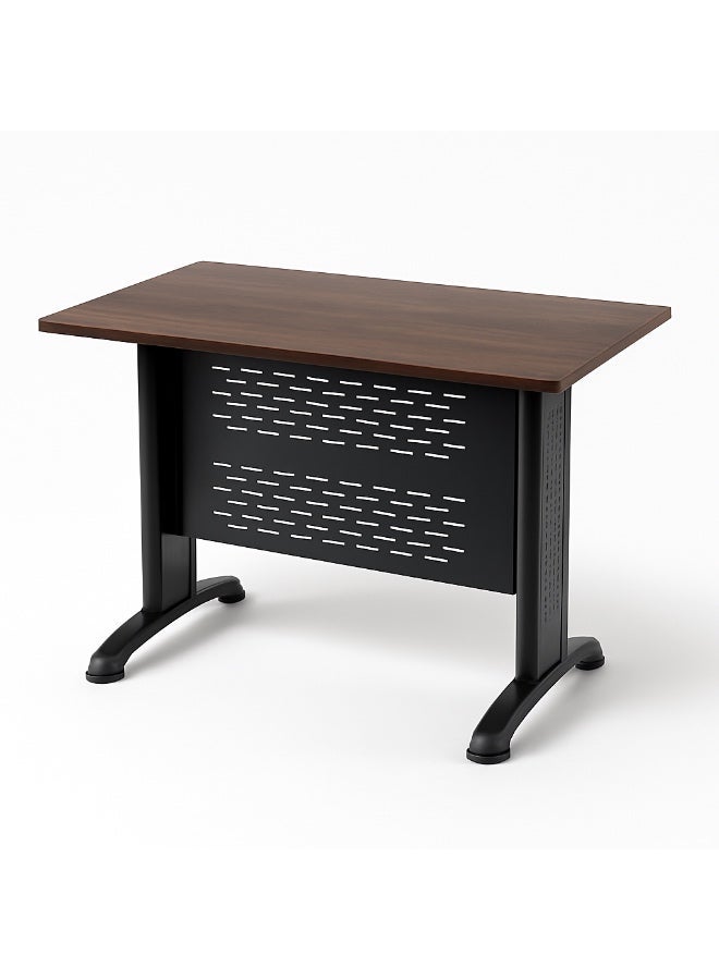 راما أوفيس فرنيتشر مكتب مكتب بطول 1 متر – سطح خشبي وهيكل معدني - Image 3